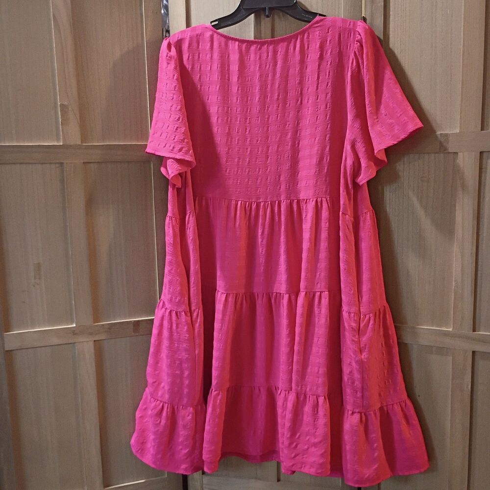 GiGio by Umgee pink dress large - Picture 4 of 5